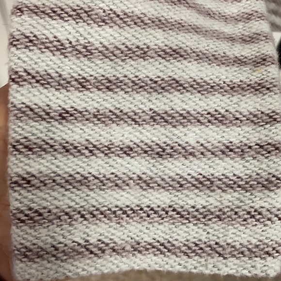And Eawy purple/white sweater turtleneck-size Medium - Picture 6 of 10